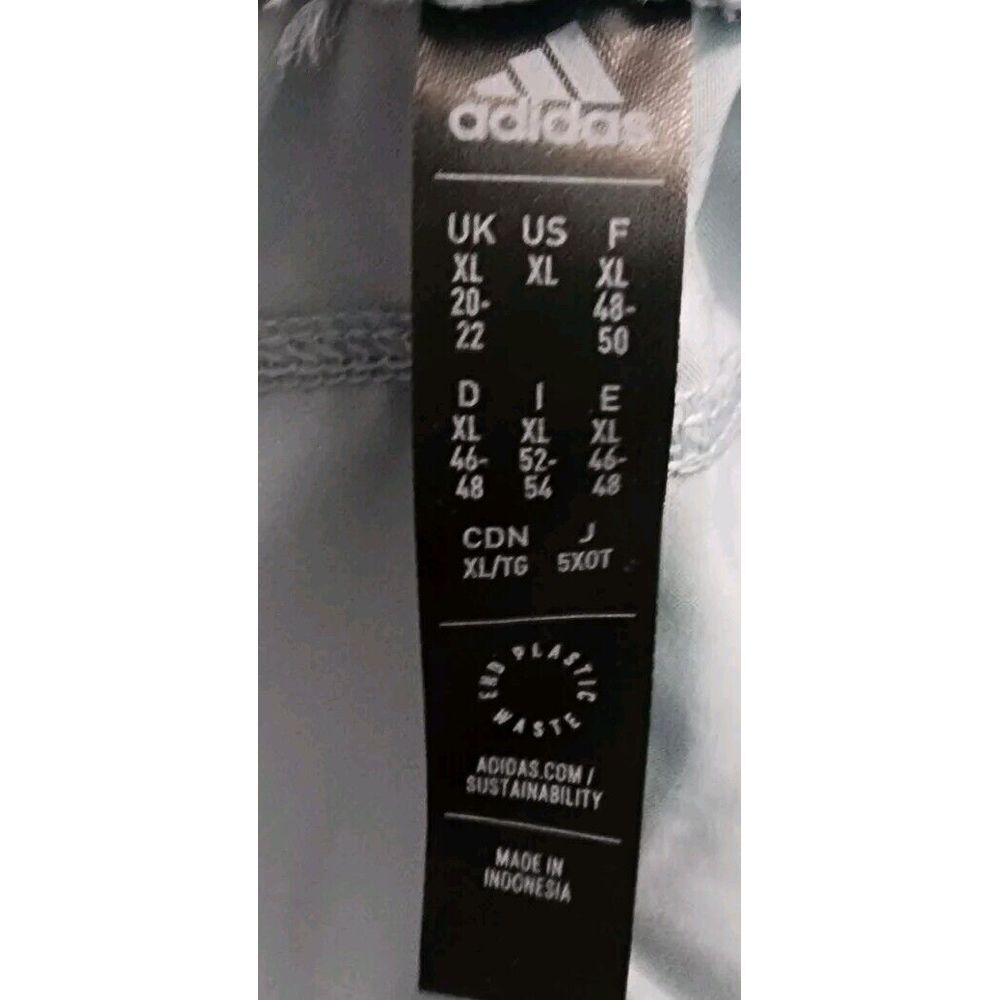 Adidas Women's Size XL Aeroready Short Light‎ Blue Athletic - Picture 4 of 16